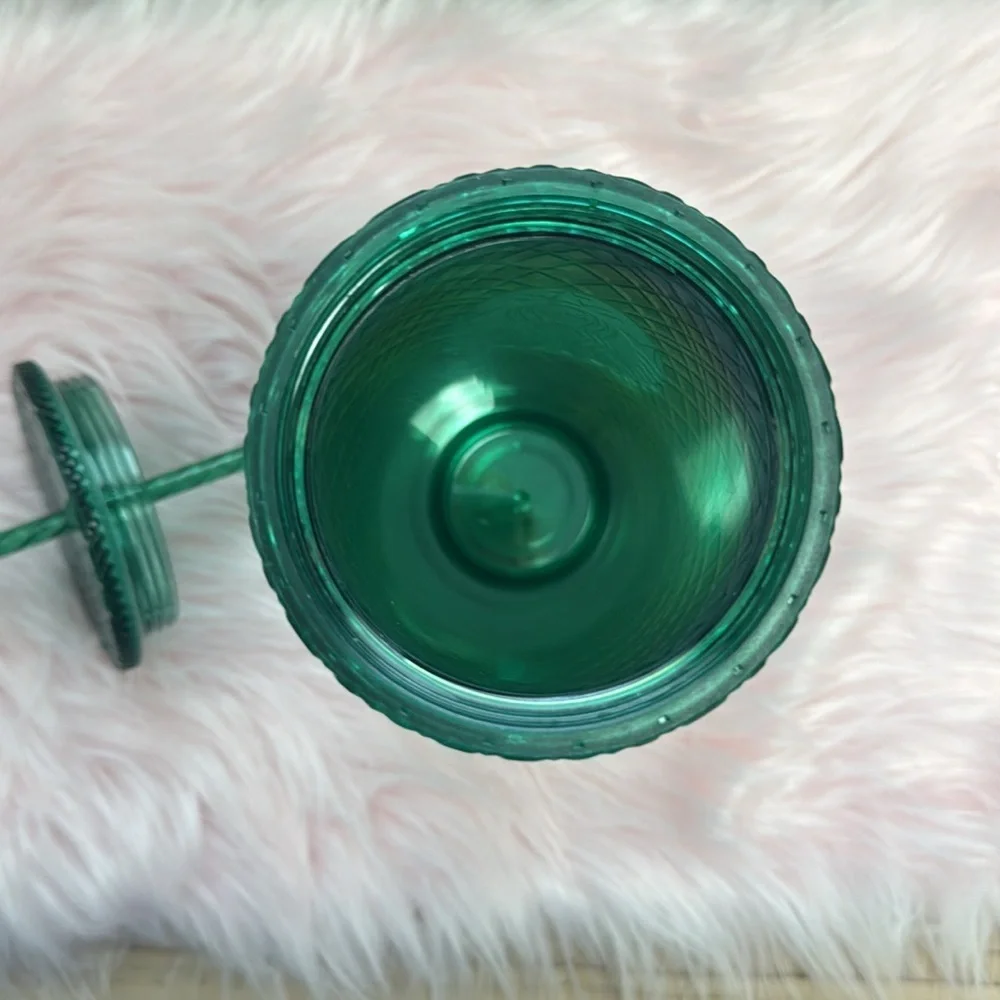 Starbucks Emerald Textured Tumbler Christmas Edition